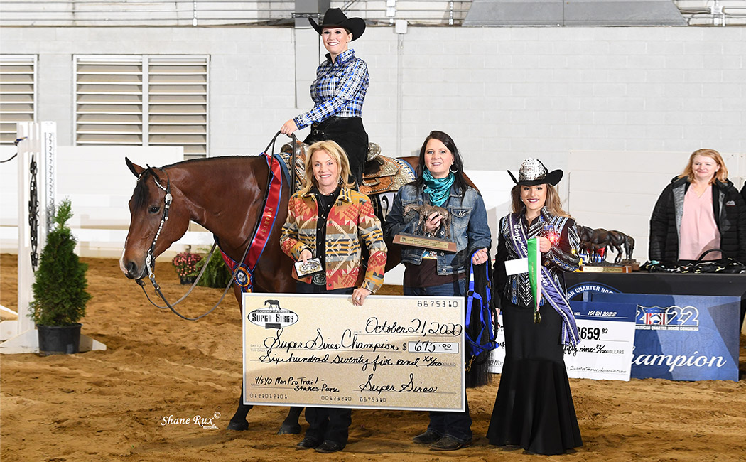 2022 All-American QH Congress Non Pro 4/5YO Trail – Stakes Purse