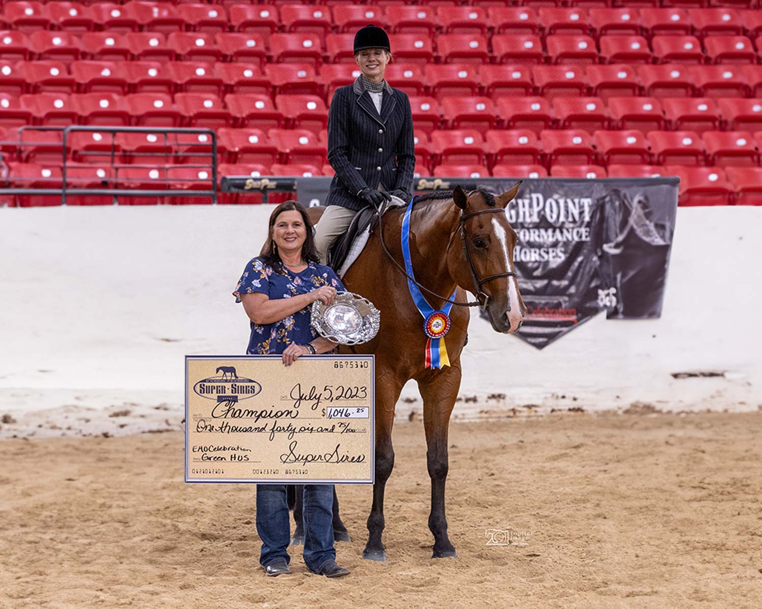 2023 EMO Celebration Green Hunter Under Saddle – Stakes Purse