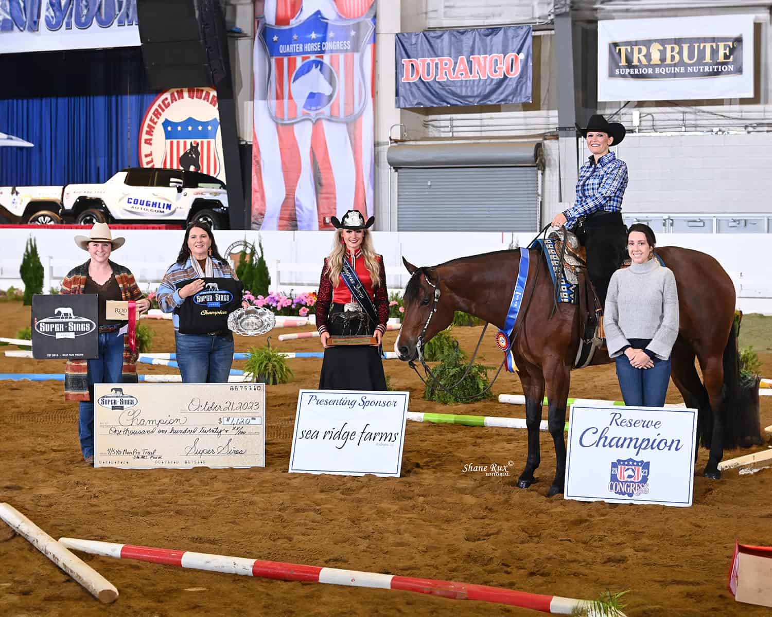 2023 All-American Quarter Horse Congress 4/5YO Non Pro Trail