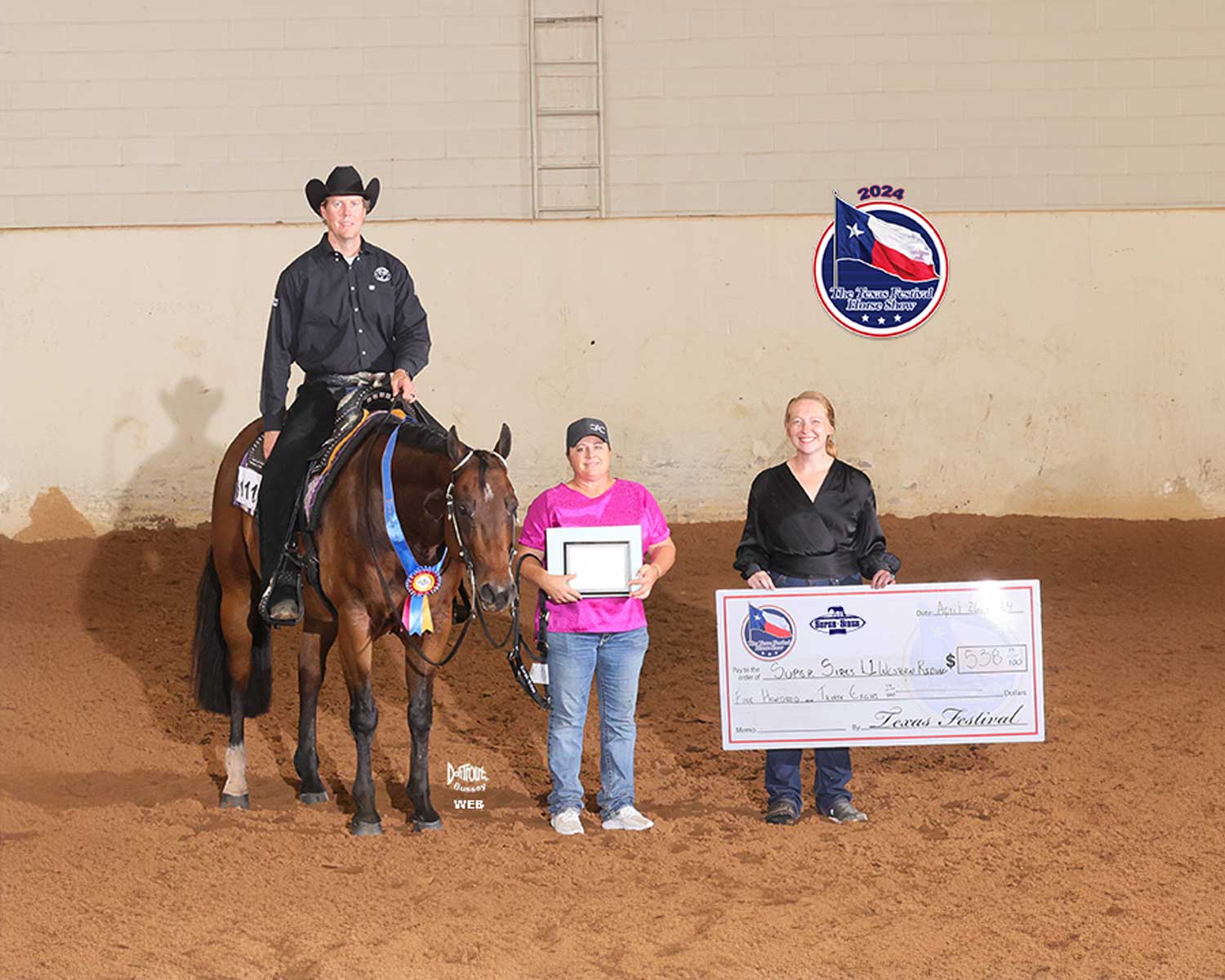 2024 Bluebonnet Festival Green Western Riding – Stakes Purse