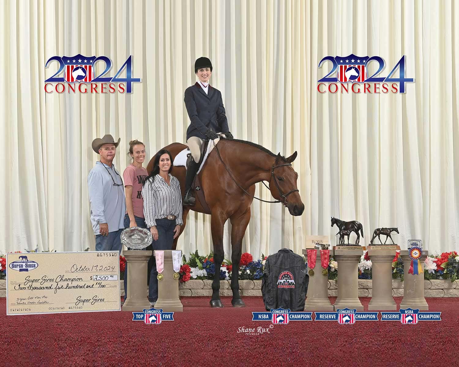 The All American Quarter Horse Congress – Non Pro 3 Year Old Hunter Under Saddle Open