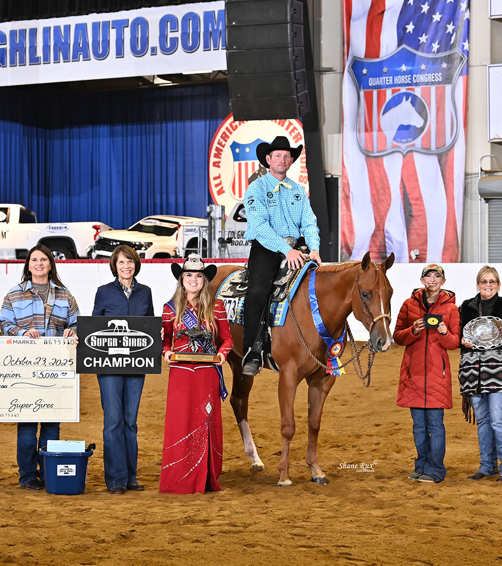 Super Sires at All American Quarter Horse Congress – Columbus, OH