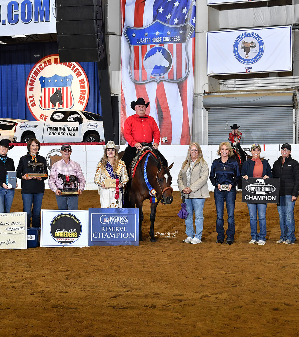 Super Sires at All American Quarter Horse Congress – Columbus, OH