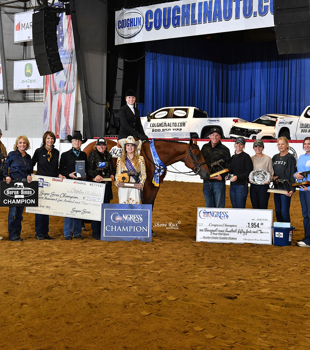 Super Sires at All American Quarter Horse Congress – Columbus, OH