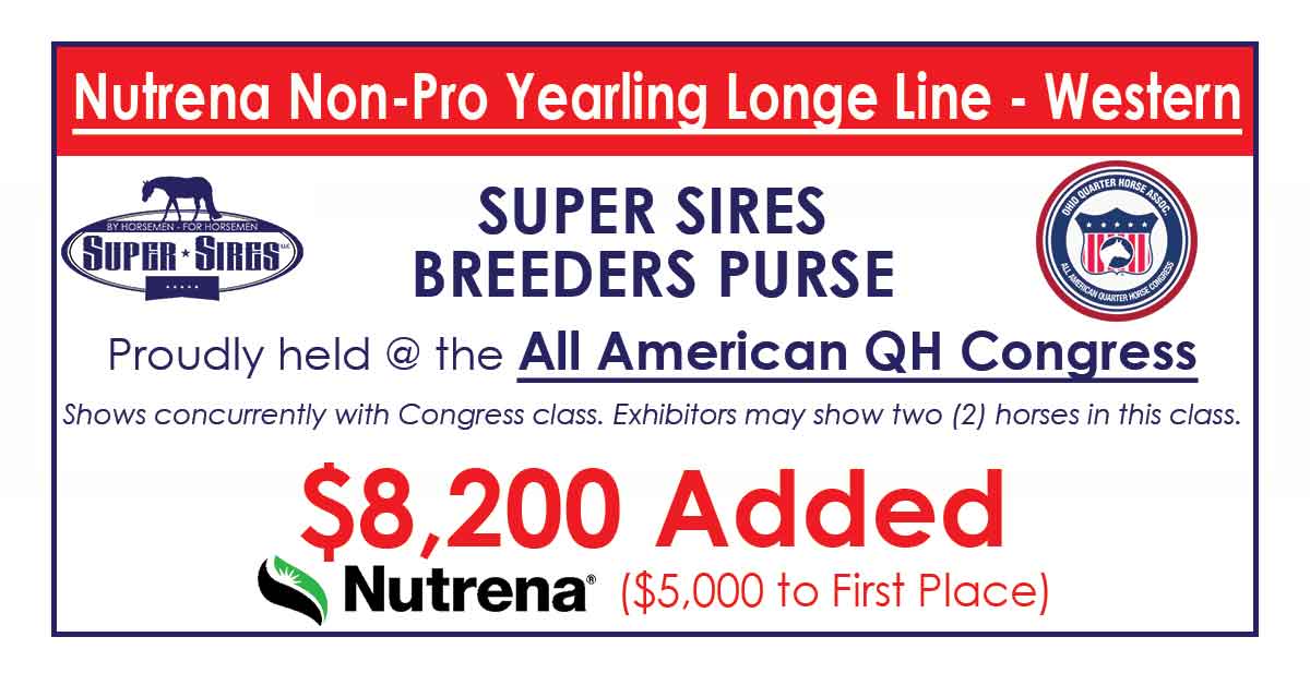 CONGRESS - YEARLING LL - WESTERN - NP - BREEDERS PURSE - ENTRY LINK